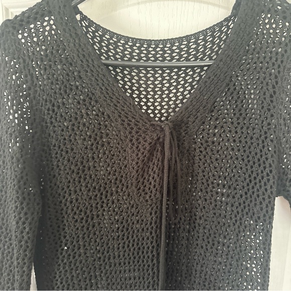 Beach Dress Cover Up Black - Picture 3 of 6